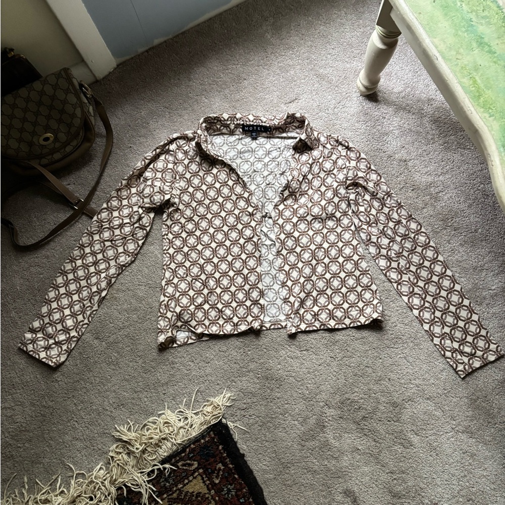 Motel 70’s pattern Top